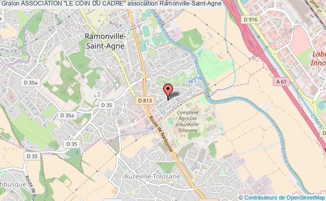 plan association Association "le Coin Du Cadre" Ramonville-Saint-Agne