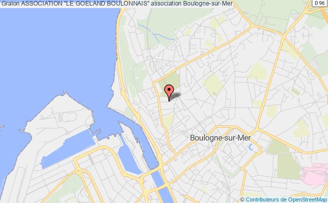 plan association Association "le Goeland Boulonnais" Boulogne-sur-Mer