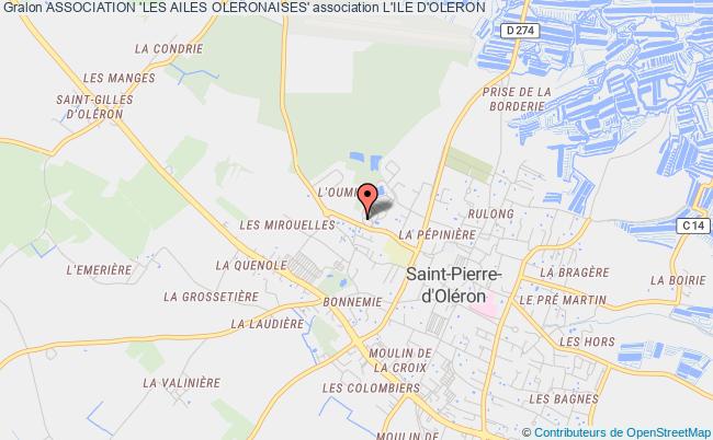 plan association Association 'les Ailes Oleronaises' Saint-Pierre-d'Oléron