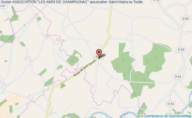 plan association Association "les Amis De Champagnac" Saint-Hilaire-la-Treille