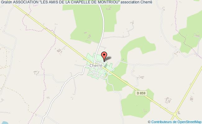 plan association Association "les Amis De La Chapelle De Montriou" Cherré
