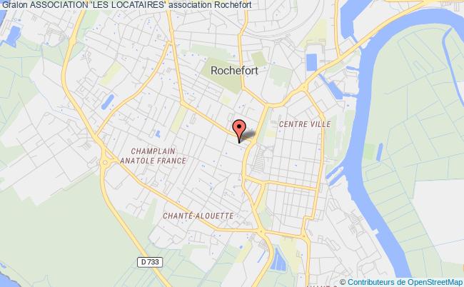 plan association Association 'les Locataires' Rochefort