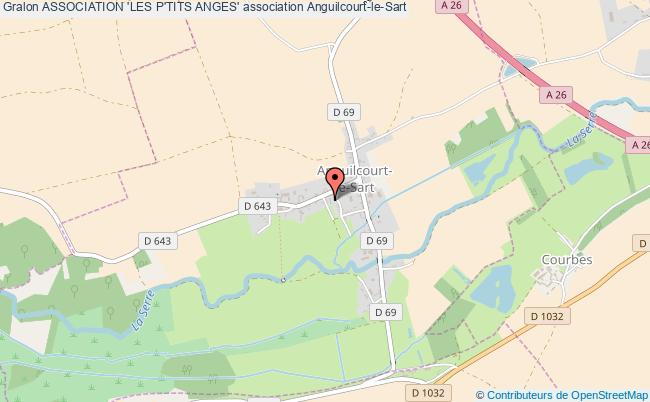 plan association Association 'les P'tits Anges' Anguilcourt-le-Sart