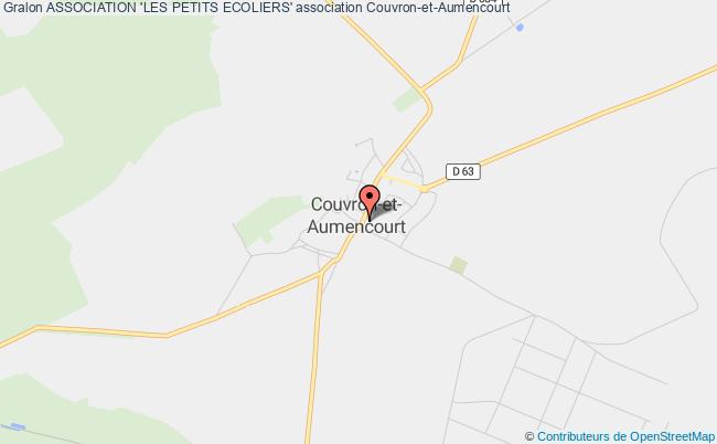 plan association Association 'les Petits Ecoliers' Couvron-et-Aumencourt