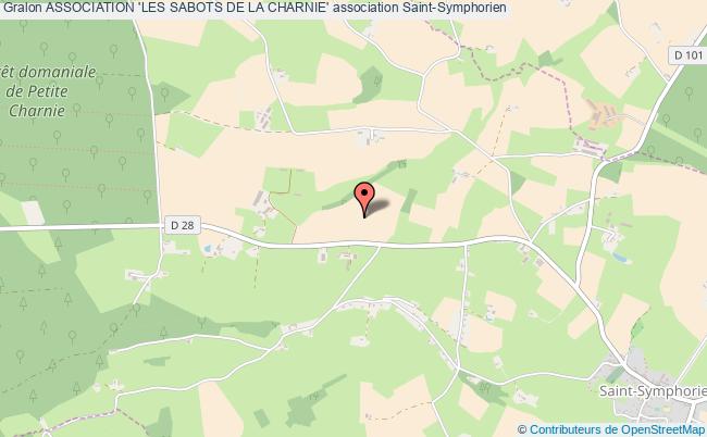 plan association Association 'les Sabots De La Charnie' Saint-Symphorien