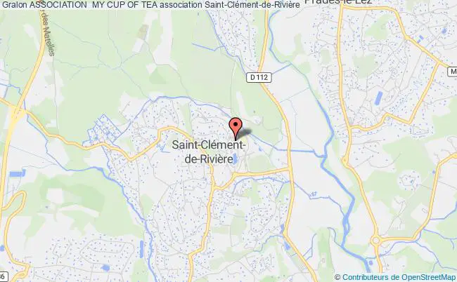 plan association Association  My Cup Of Tea Saint-Clément-de-Rivière