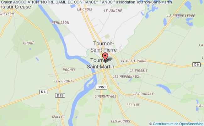 plan association Association "notre Dame De Confiance"  " Andc " Tournon-Saint-Martin