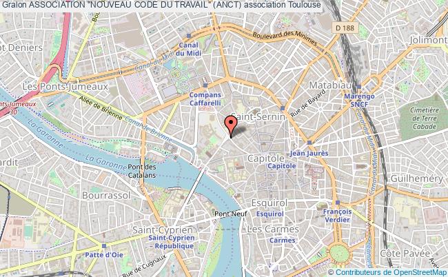 plan association Association "nouveau Code Du Travail" (anct) Toulouse Cedex