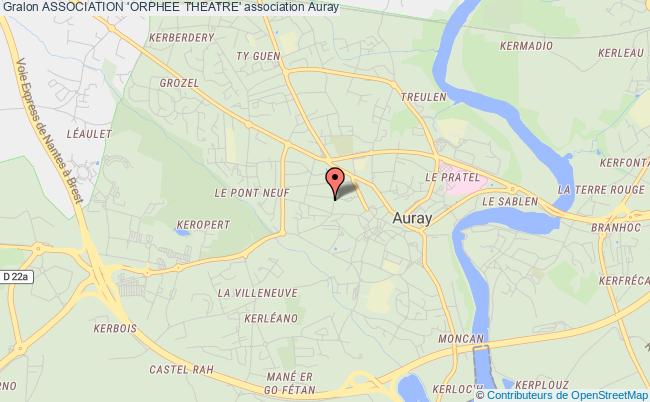 plan association Association 'orphee Theatre' Auray