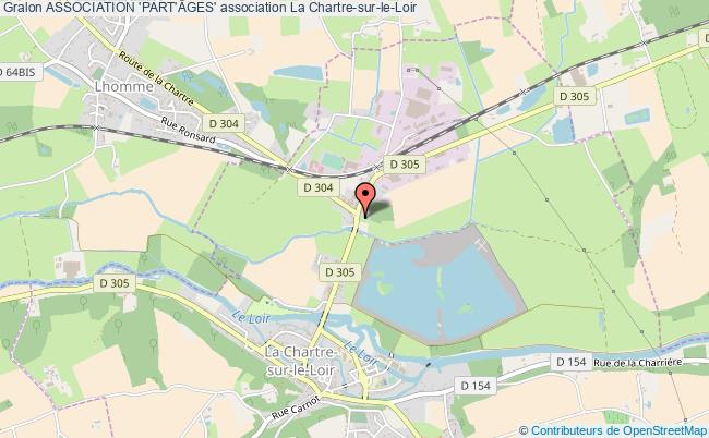 plan association Association 'part'Âges' La    Chartre-sur-le-Loir