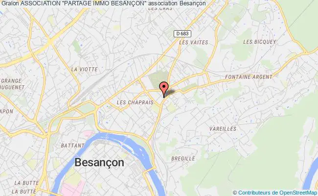 plan association Association "partage Immo BesanÇon" Besançon