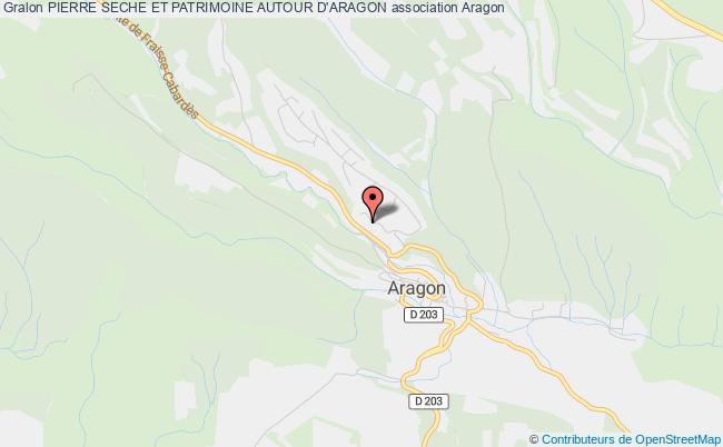 plan association Association 'pierre Seche En Montagne Noire' Aragon