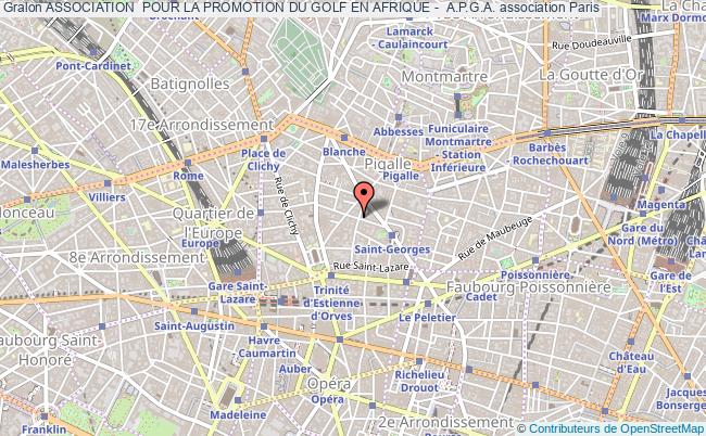 ASSOCIATION  POUR LA PROMOTION DU GOLF EN AFRIQUE -  A.P.G.A.