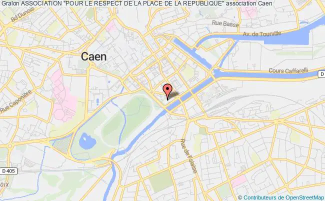 plan association Association "pour Le Respect De La Place De La Republique" Caen
