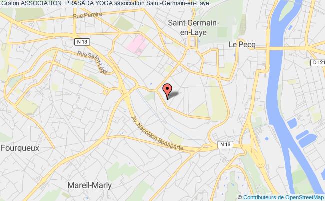 plan association Association  Prasada Yoga Saint-Germain-en-Laye