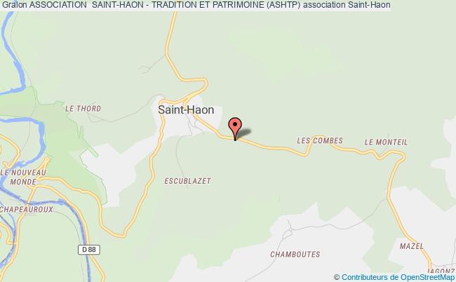 plan association Association  Saint-haon - Tradition Et Patrimoine (ashtp) Saint-Haon