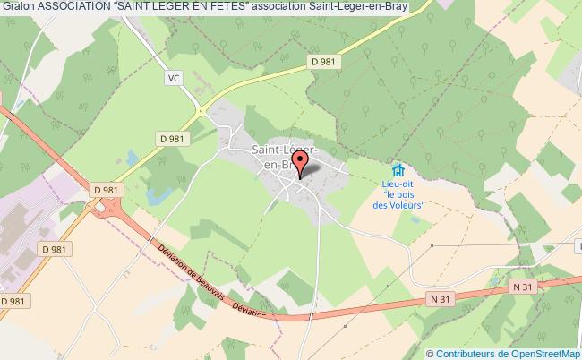 plan association Association "saint Leger En Fetes" Saint-Léger-en-Bray
