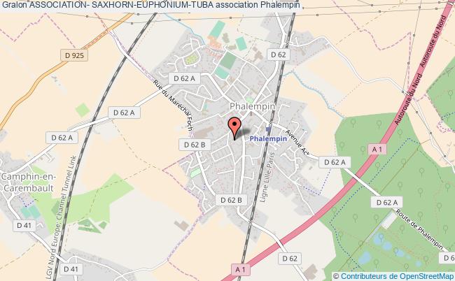 plan association Association- Saxhorn-euphonium-tuba Phalempin