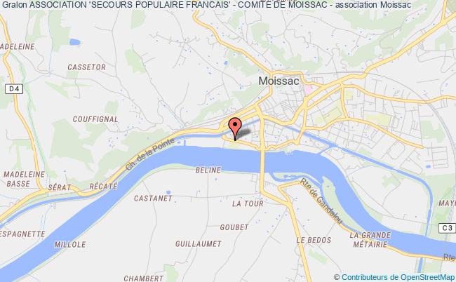 ASSOCIATION 'SECOURS POPULAIRE FRANCAIS' - COMITE DE MOISSAC -