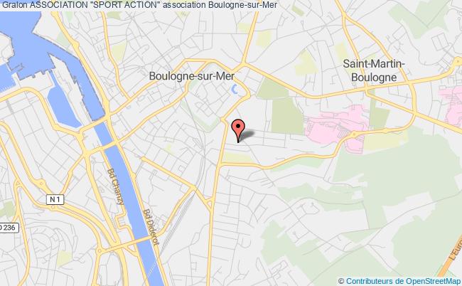 plan association Association "sport Action" Boulogne-sur-Mer
