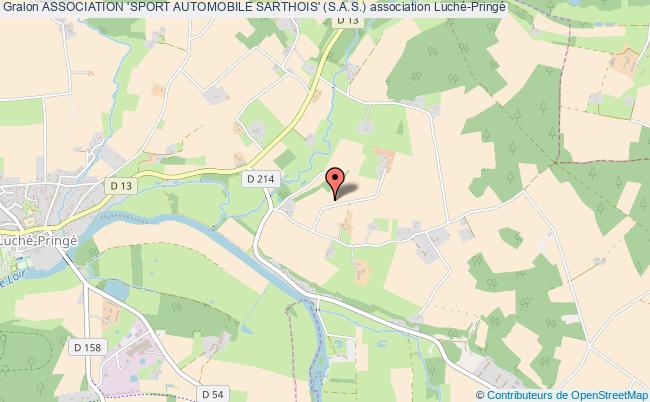 plan association Association 'sport Automobile Sarthois' (s.a.s.) Luché-Pringé
