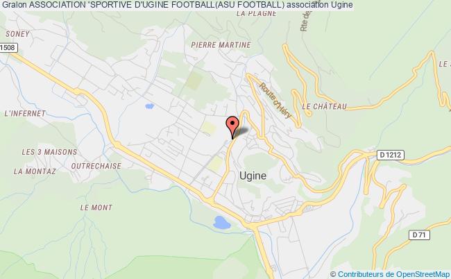 plan association Association 'sportive D'ugine Football(asu Football) Ugine