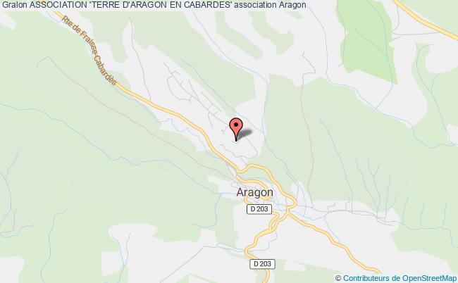 plan association Association 'terre D'aragon En Cabardes' Aragon