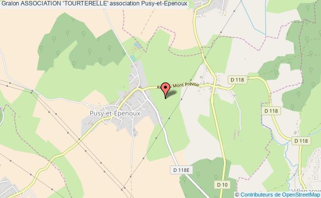 plan association Association 'tourterelle' Pusy-et-Épenoux