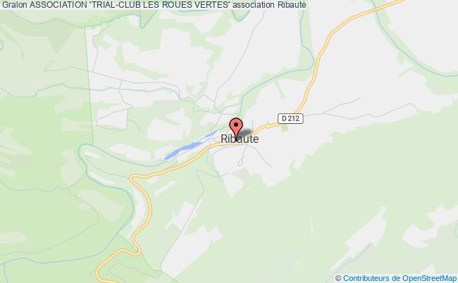plan association Association 'trial-club Les Roues Vertes' Ribaute