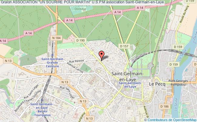plan association Association "un Sourire Pour Martin" U.s.p.m Saint-Germain-en-Laye