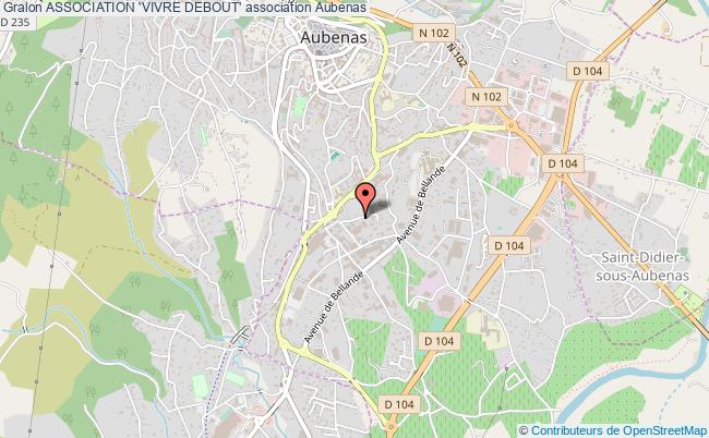 ASSOCIATION 'VIVRE DEBOUT'