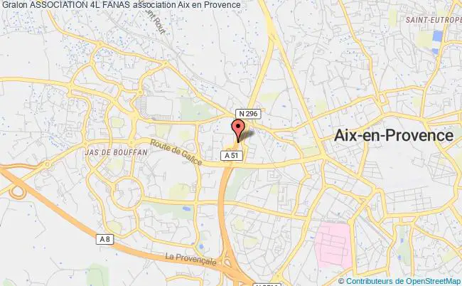 plan association Association 4l Fanas Aix-en-Provence
