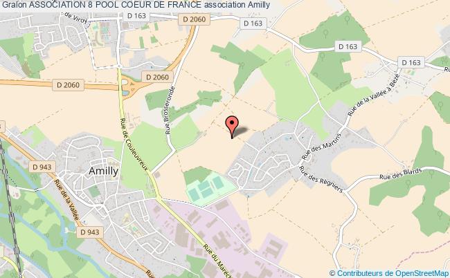 plan association Association 8 Pool Coeur De France Amilly