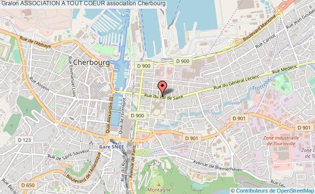 plan association Association A Tout Coeur Cherbourg-Octeville