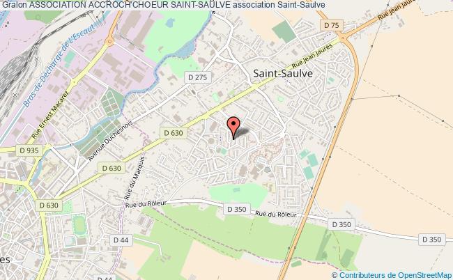 plan association Association Accroch'choeur Saint-saulve Saint-Saulve