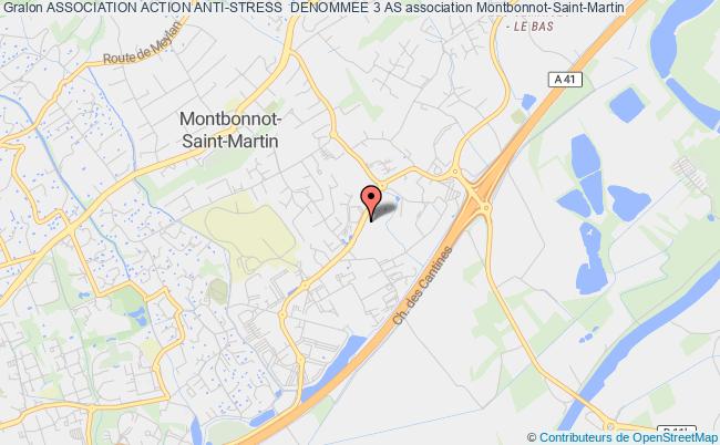 plan association Association Action Anti-stress  Denommee 3 As Montbonnot-Saint-Martin