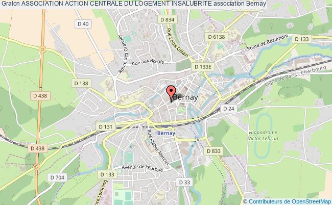 plan association Association Action Centrale Du Logement Insalubrite Bernay