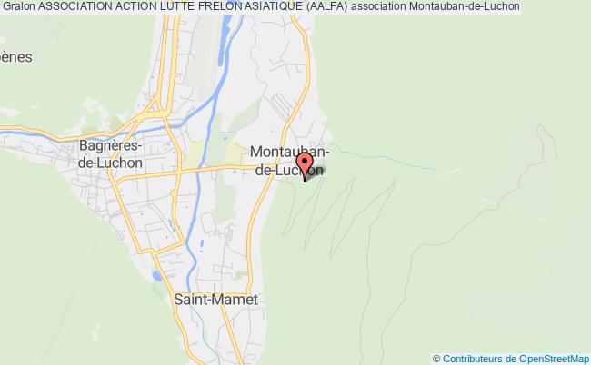 plan association Association Action Lutte Frelon Asiatique (aalfa) Montauban-de-Luchon
