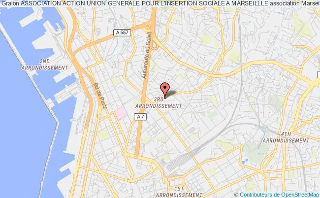 plan association Association Action Union Generale Pour L'insertion Sociale A Marseillle Marseille 3