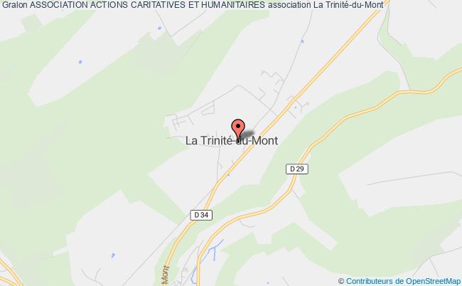 plan association Association Actions Caritatives Et Humanitaires La Trinité-du-Mont