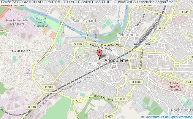plan association Association Adg Pme Pmi Du Lycee Sainte Marthe - Chavagnes Angoulême