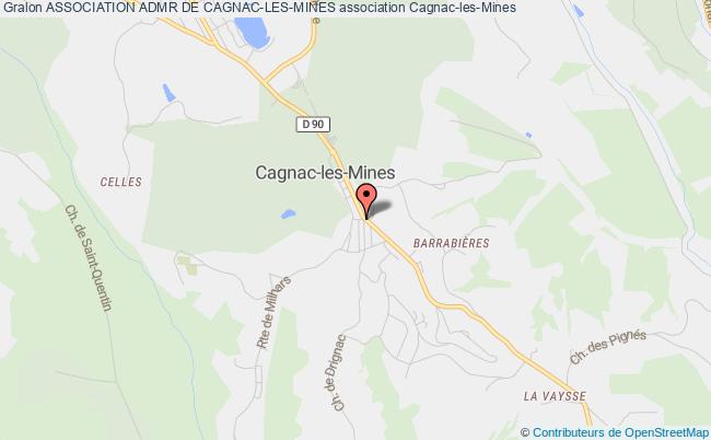 plan association Association Admr De Cagnac-les-mines Cagnac-les-Mines