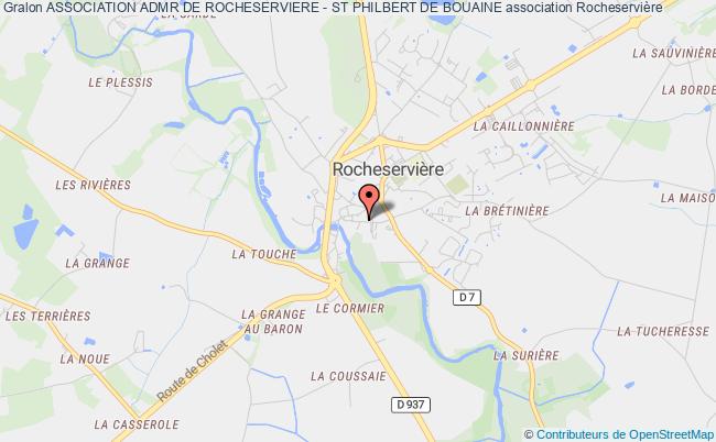 ASSOCIATION ADMR DE ROCHESERVIERE - ST PHILBERT DE BOUAINE