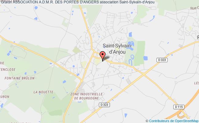 plan association Association A.d.m.r. Des Portes D'angers Saint-Sylvain-d'Anjou