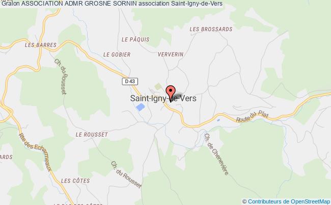 plan association Association Admr Grosne Sornin Saint-Igny-de-Vers