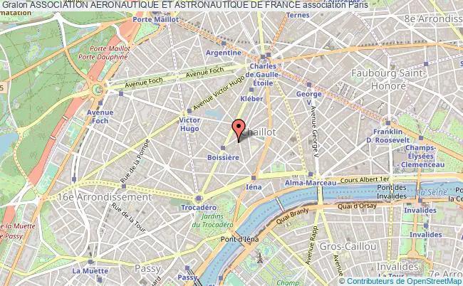 plan association Association Aeronautique Et Astronautique De France Paris
