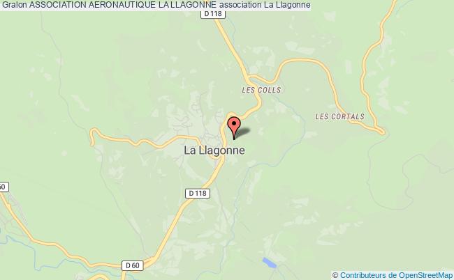 plan association Association Aeronautique La Llagonne La Llagonne