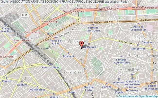 plan association Association Afas : Association France-afrique Solidaire Paris
