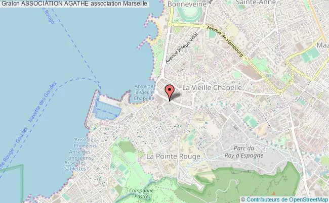 plan association Association Agathe Marseille