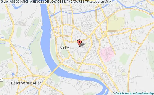 plan association Association Agences De Voyages Mandataires Tf Vichy